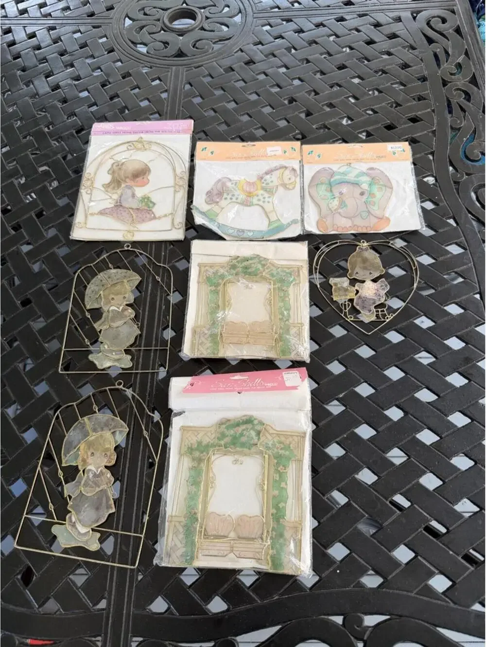Lot of 7 Nursery-Themed Decorative Wall Art Pieces